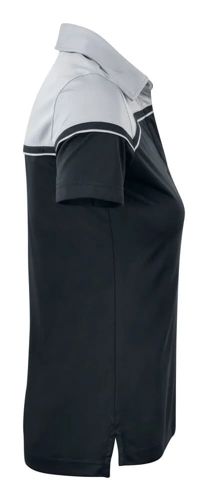 Seabeck Polo Ladies - Black/Light Grey