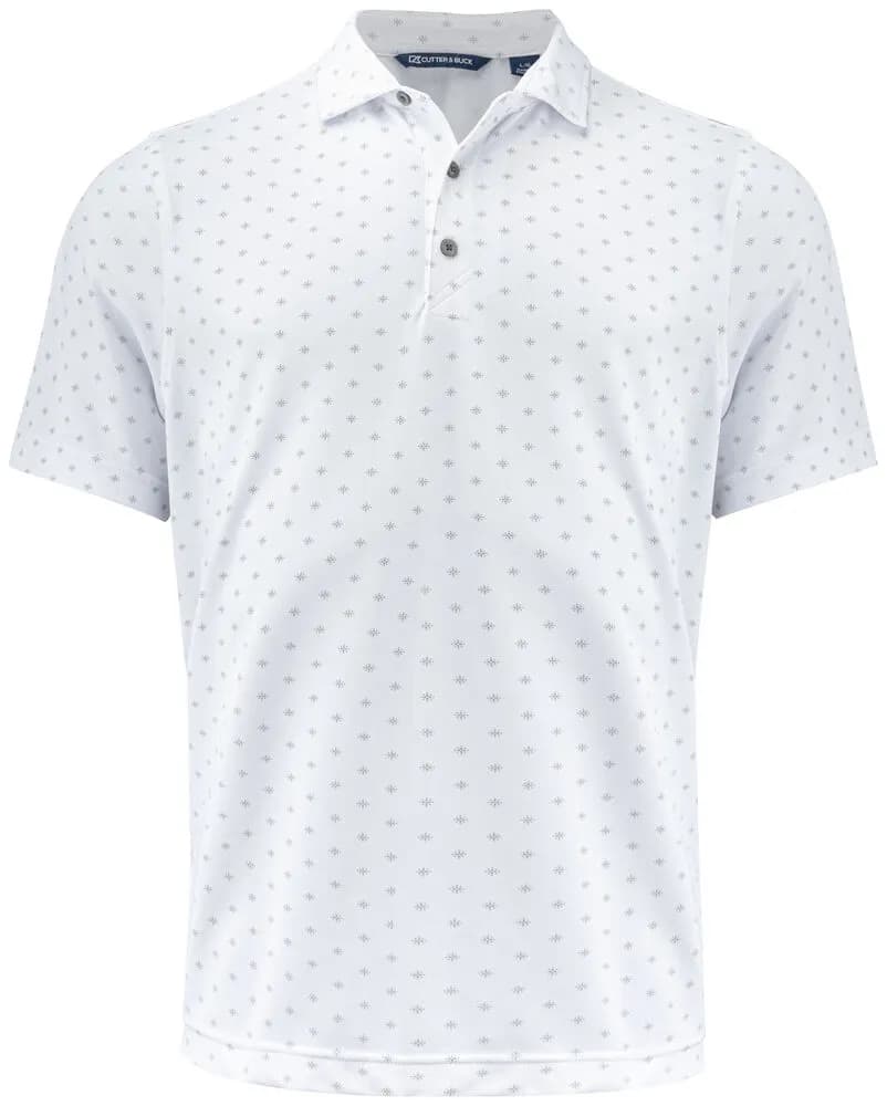 Virtue Polo Printed - White