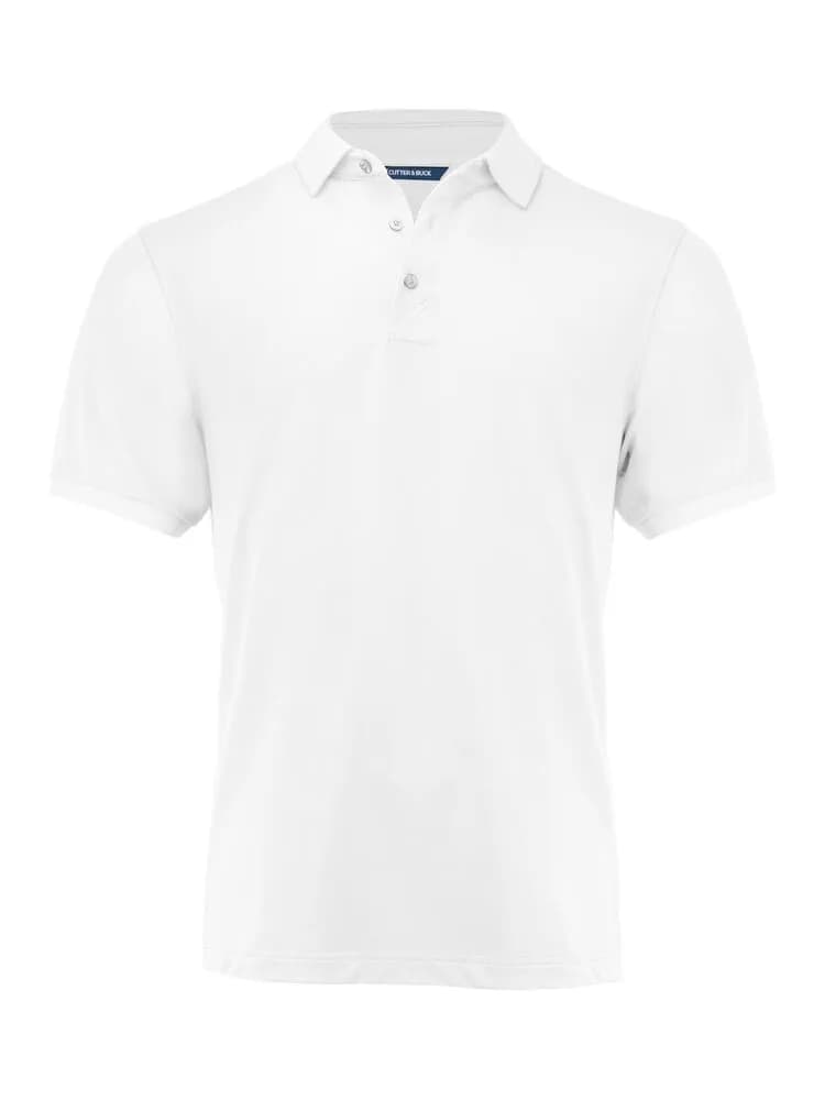 Virtue Polo Solid Men - White