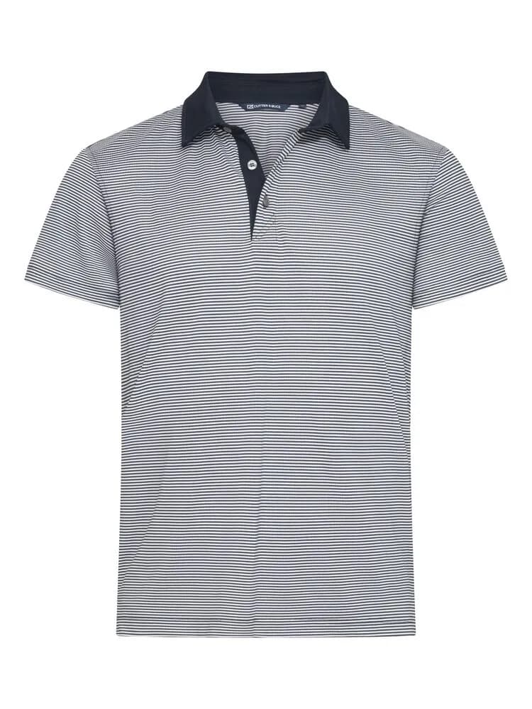 Virtue Polo Stripes Men - Dark Navy