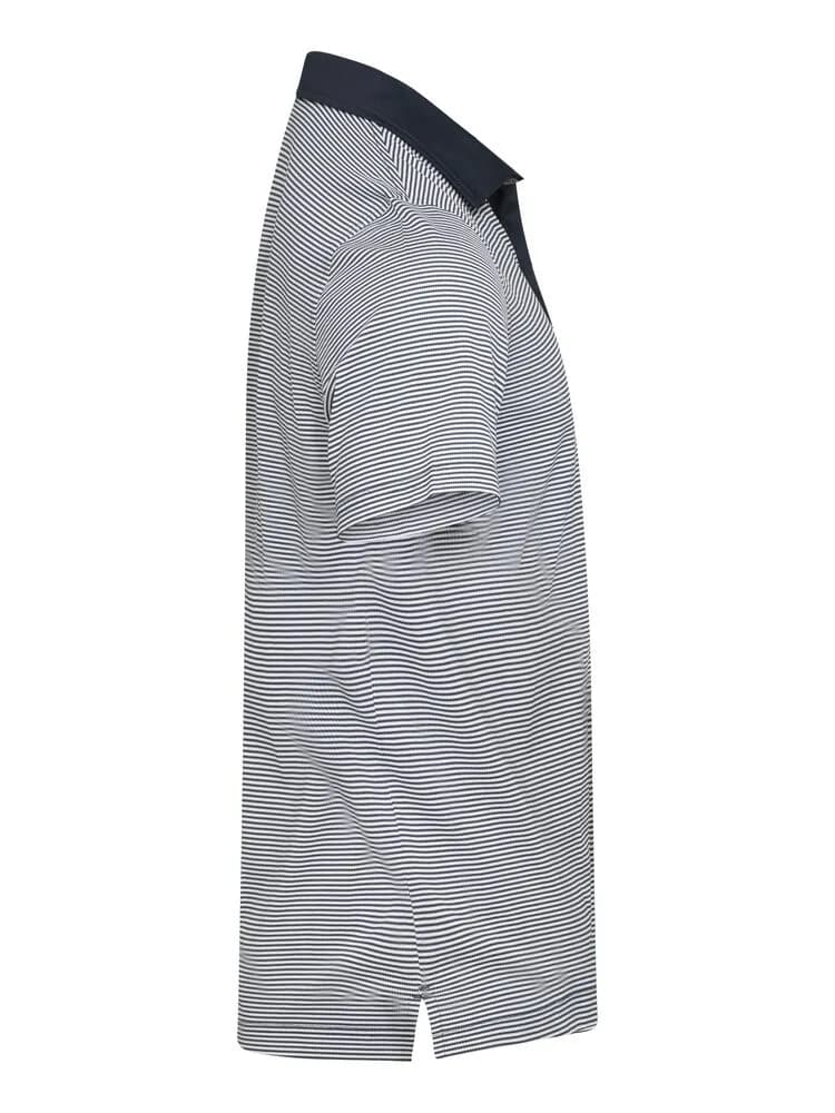 Virtue Polo Stripes Men - Dark Navy