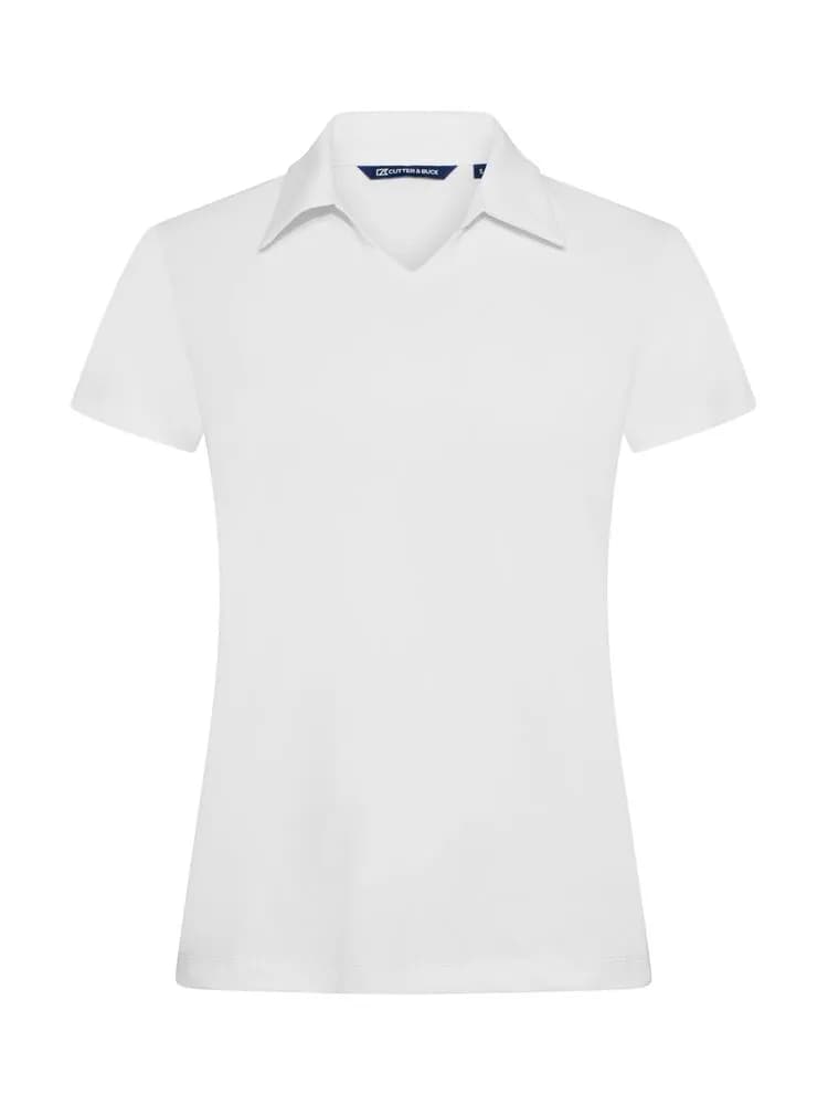 Virtue Polo V-neck Women - White