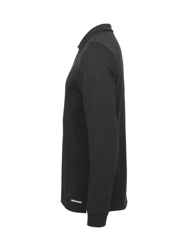 Advantage Polo Long Sleeve Men - Black