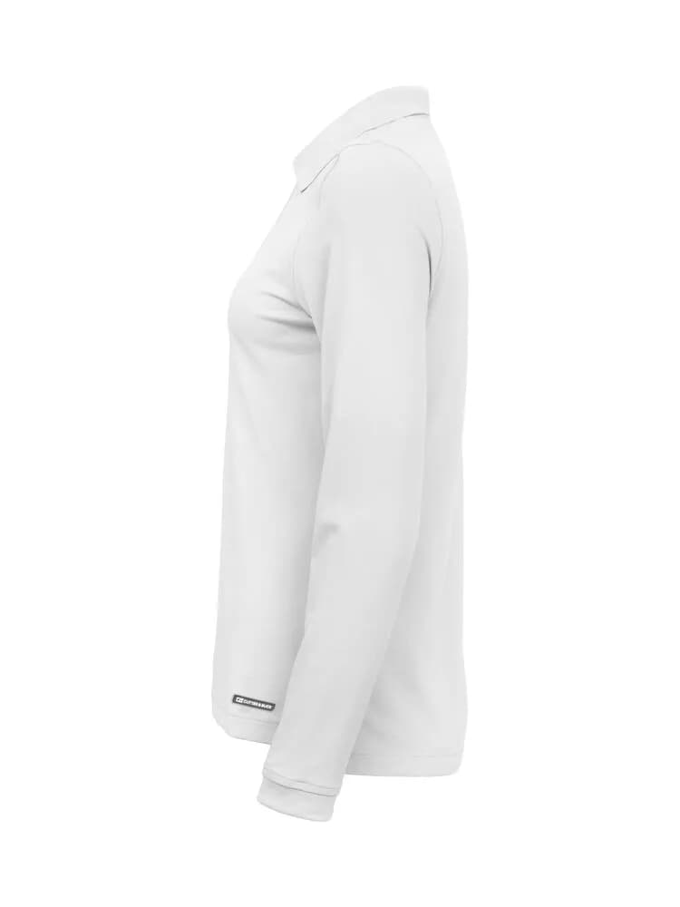 Advantage Polo Long Sleeve Women - White