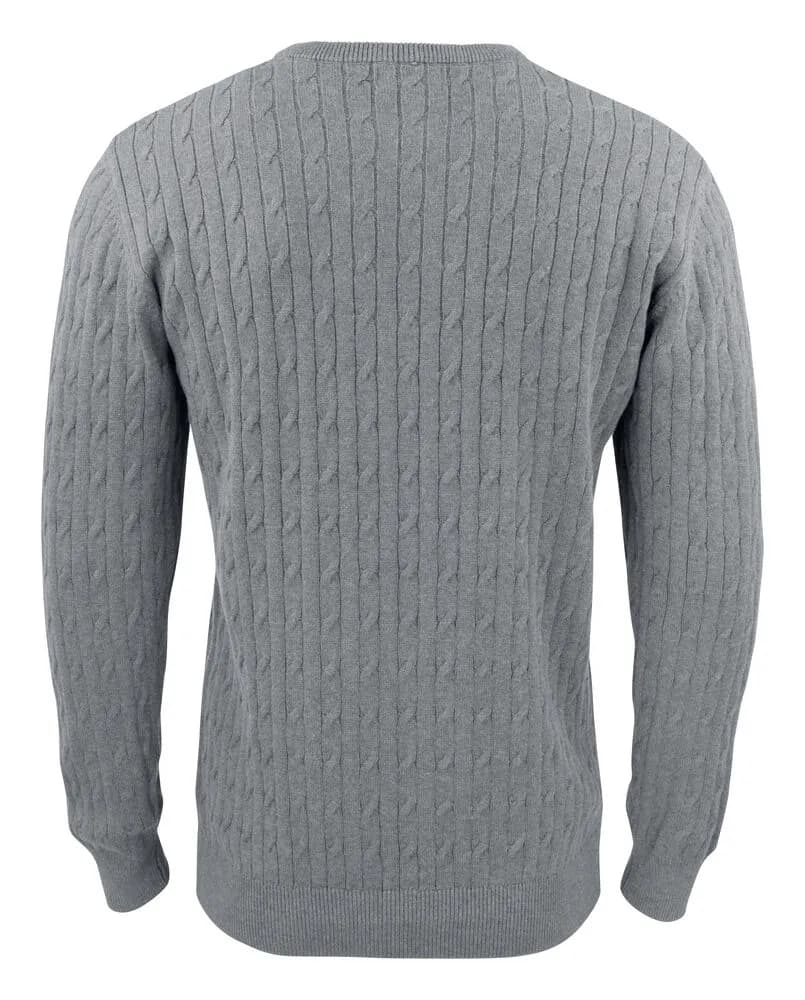 Blakely Knitted Sweater Men's - Grey Melange