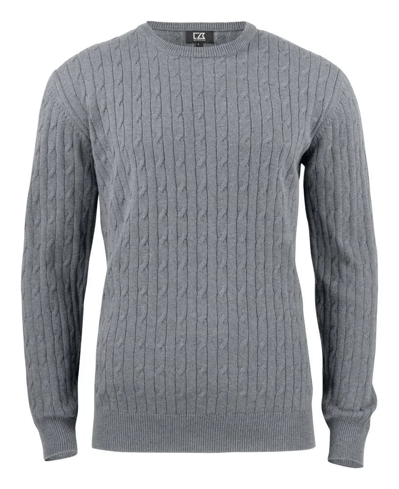 Blakely Knitted Sweater Men's - Grey Melange