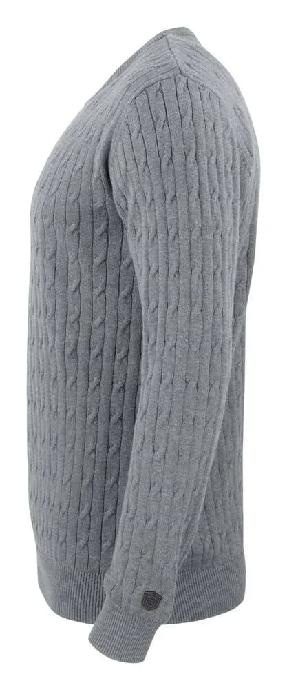 Blakely Knitted Sweater Men's - Grey Melange