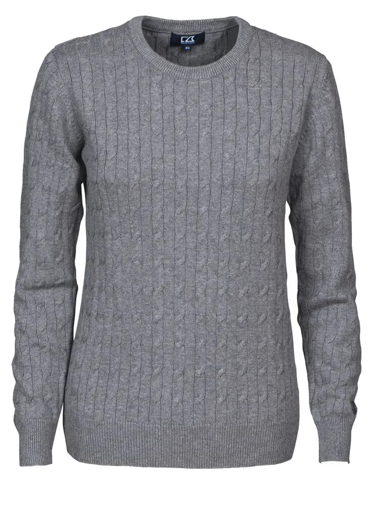 Blakely Knitted Sweater Ladies' - Grey Melange