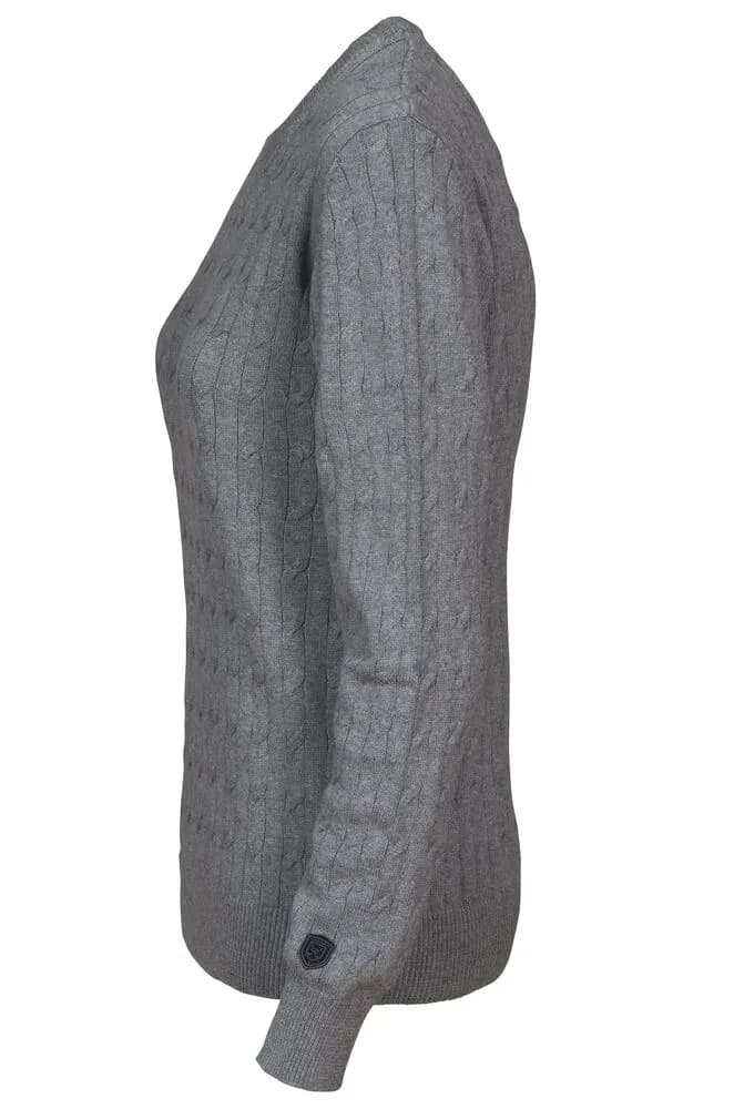 Blakely Knitted Sweater Ladies' - Grey Melange