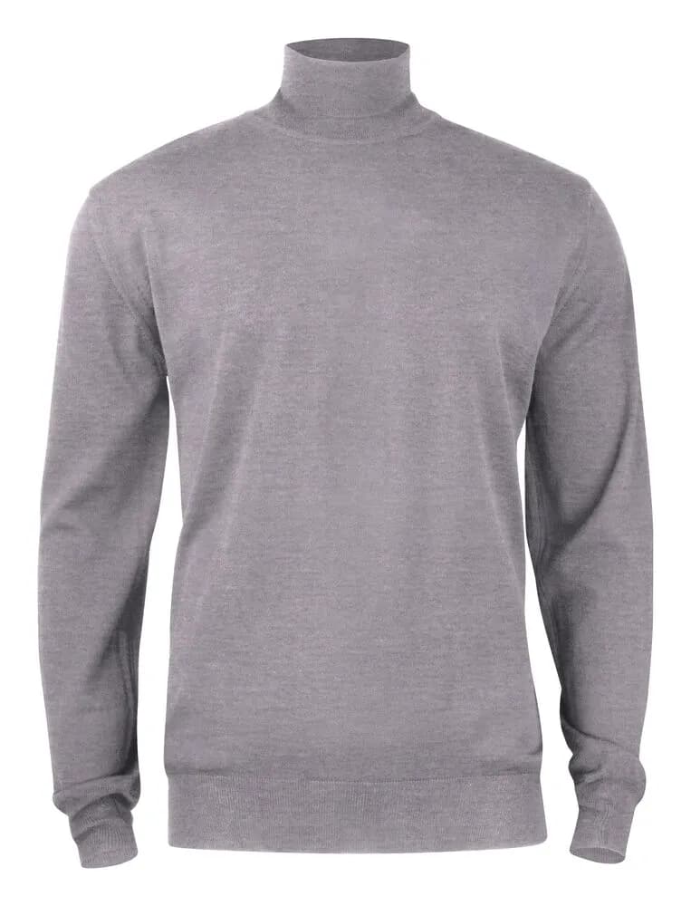 Kennewick Turtleneck - Grey Melange