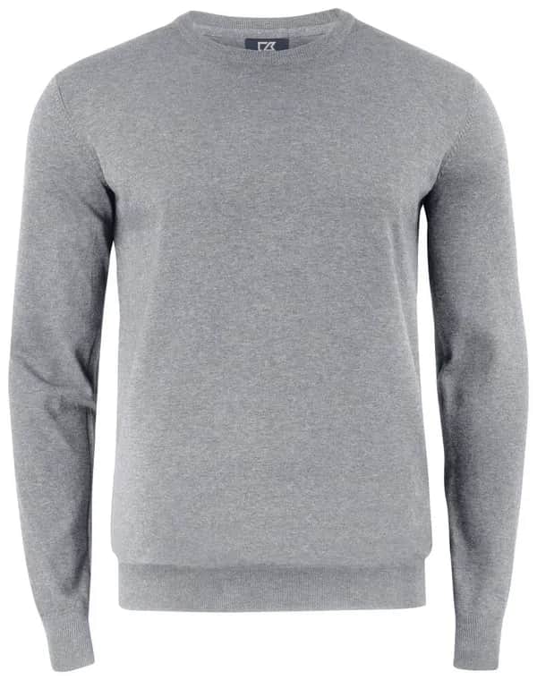 Oakville Crewneck Men - Grey Melange
