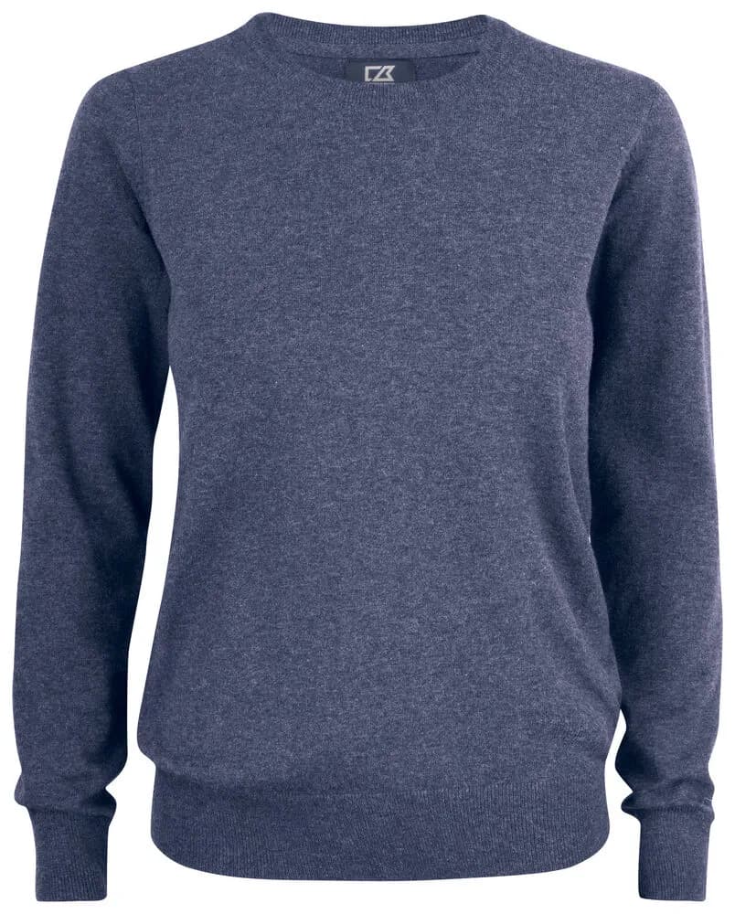Oakville Crewneck Ladies - Navy Melange