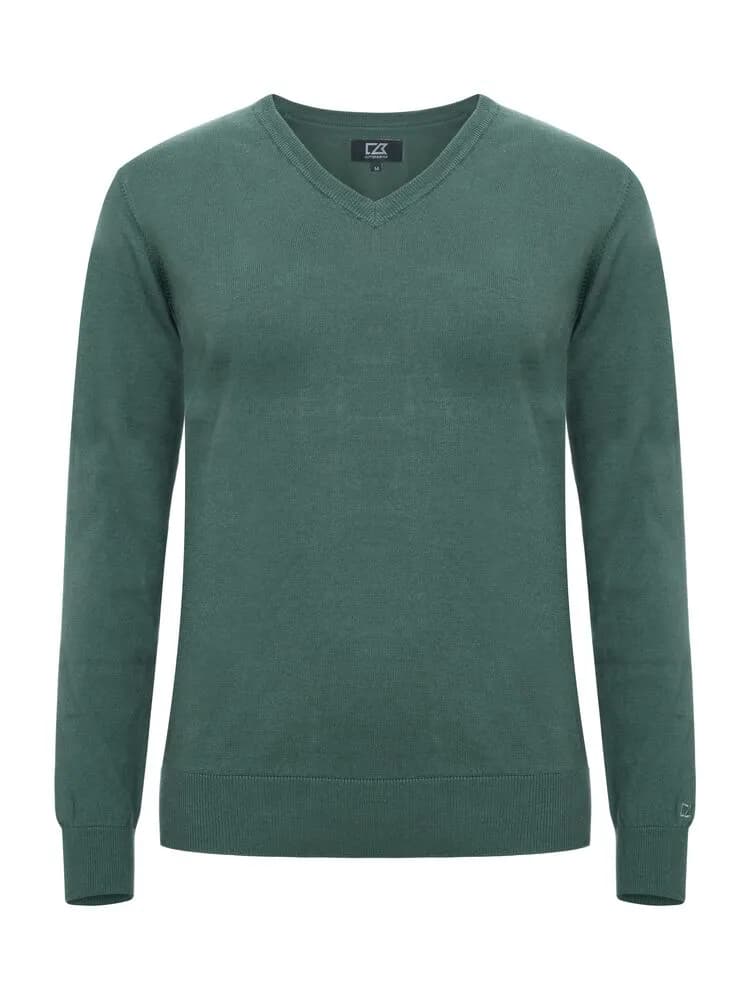 Oakville V-neck Ladies - Pine Green
