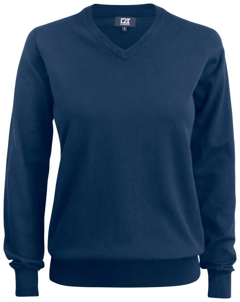 Oakville V-neck Ladies - Dark Navy