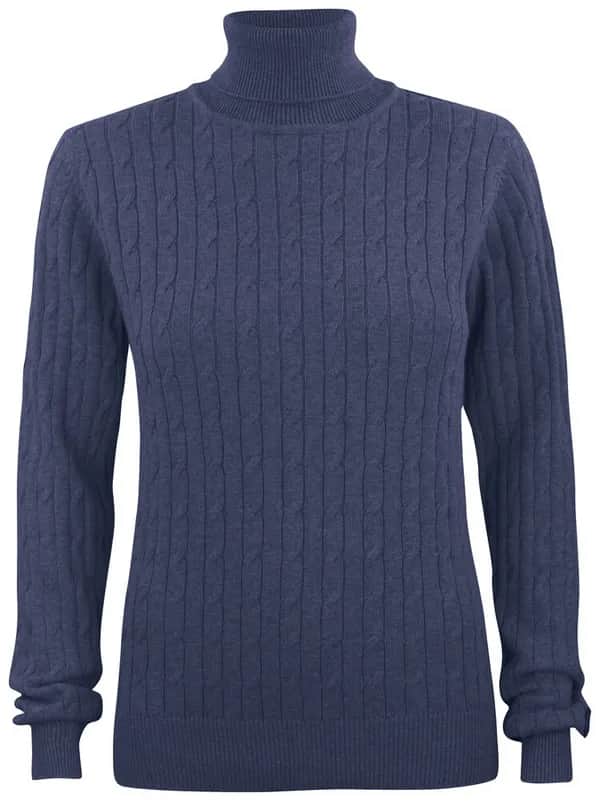 Blakely Rollerneck Ladies - Navy Melange