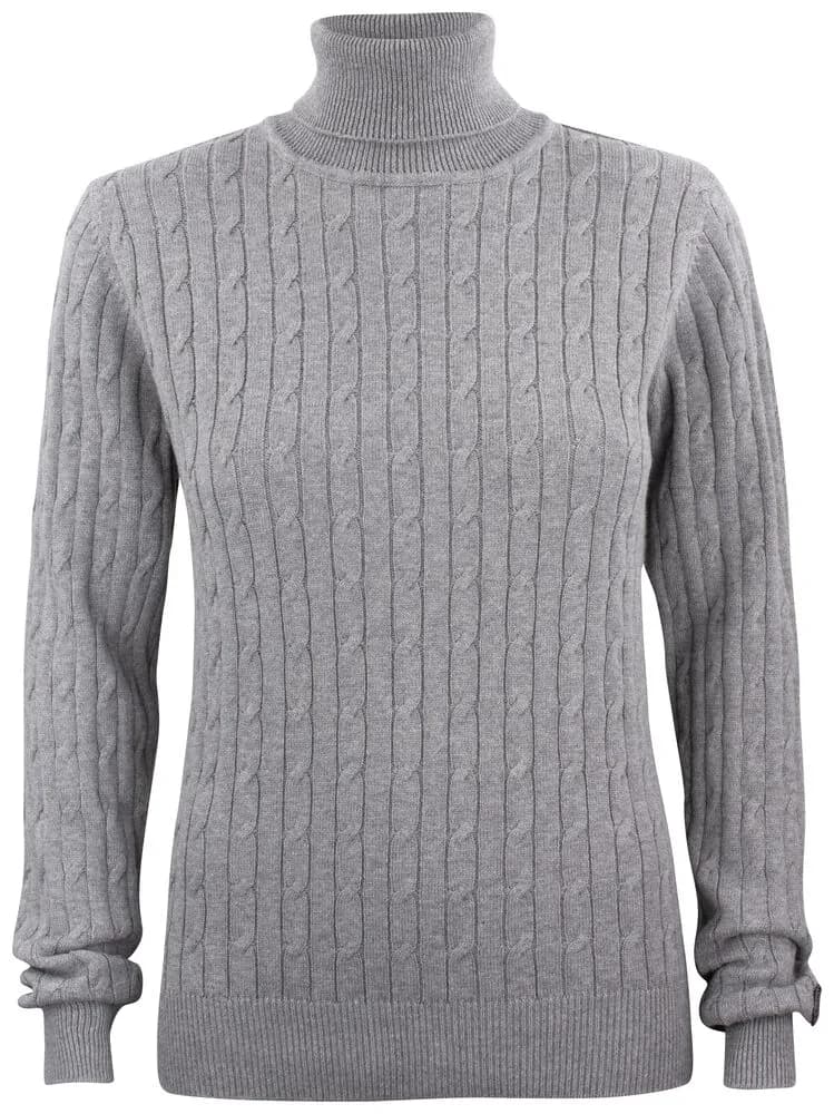 Blakely Rollerneck Ladies - Grey Melange