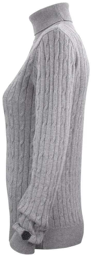 Blakely Rollerneck Ladies - Grey Melange