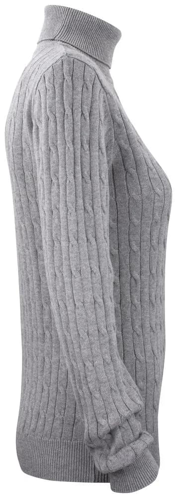 Blakely Rollerneck Ladies - Grey Melange