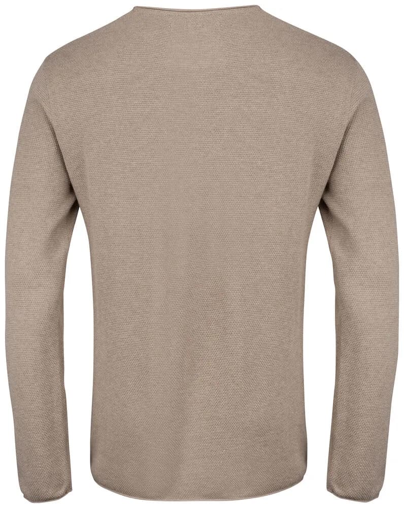 Carnation Sweater Men - Taupe Melange