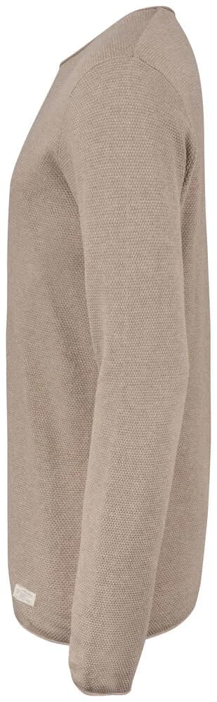 Carnation Sweater Men - Taupe Melange