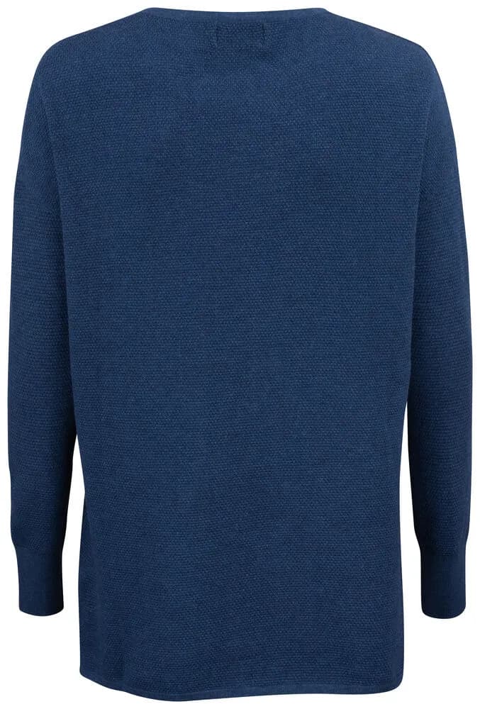 Carnation Sweater Ladies - Navy Melange
