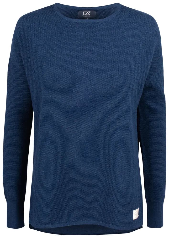 Carnation Sweater Ladies - Navy Melange