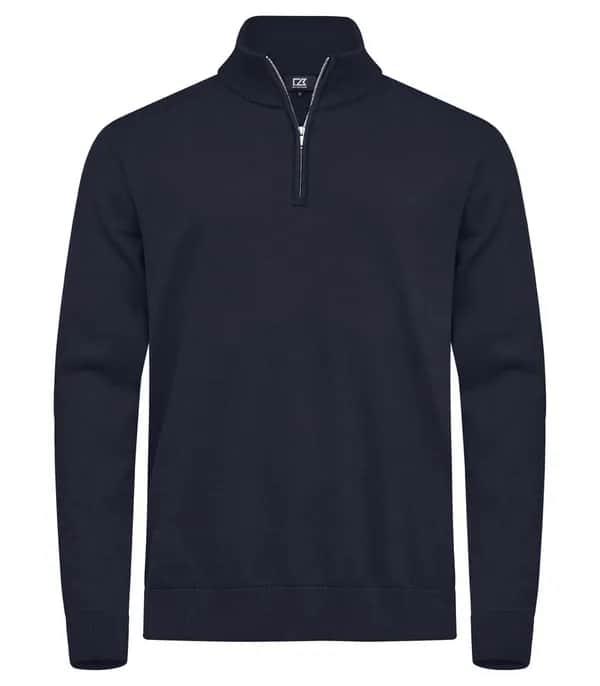 Oakville Half Zip Sweater Men - Dark Navy