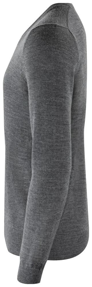 Vernon V-neck Men - Anthracite Melange