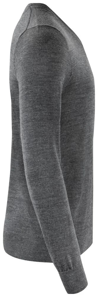 Vernon V-neck Men - Anthracite Melange