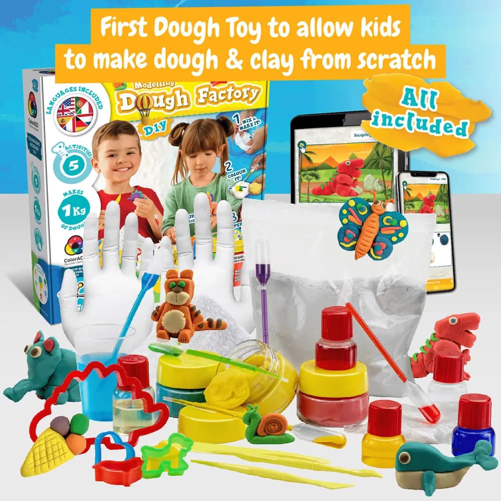 Lernspiel für Kinder - Modeling Dough Factory Kit I - Gemischt