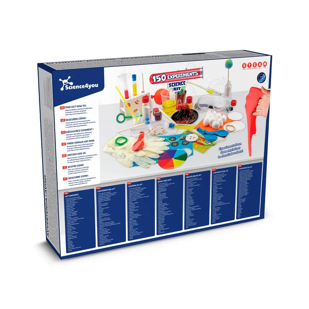 Lernspiel für Kinder - 6 in 1 Super Science Kit I - Gemischt
