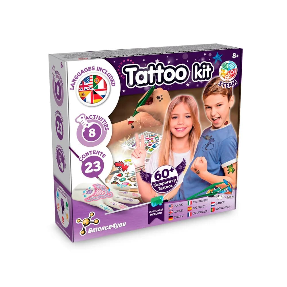 Lernspiel für Kinder - Tattoo Factory Kit I - Gemischt
