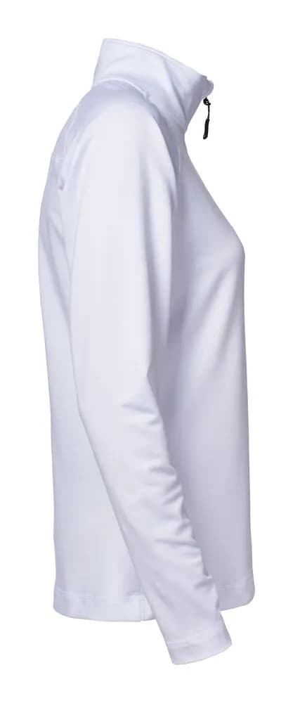 Coos Bay Half Zip Ladies - White