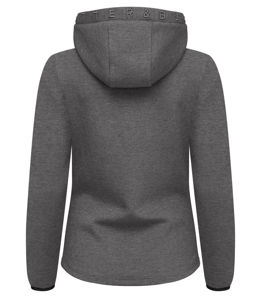 Pemberton Hood FZ Ladies - Anthracite Melange