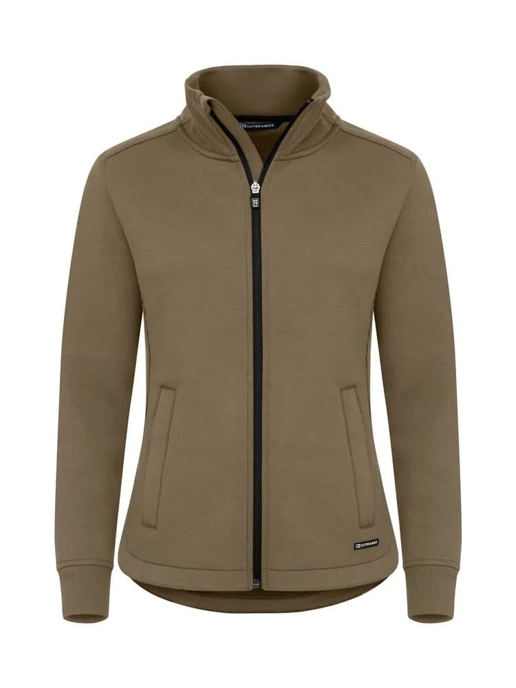 Pemberton Cardigan Full Zip Women - Khaki