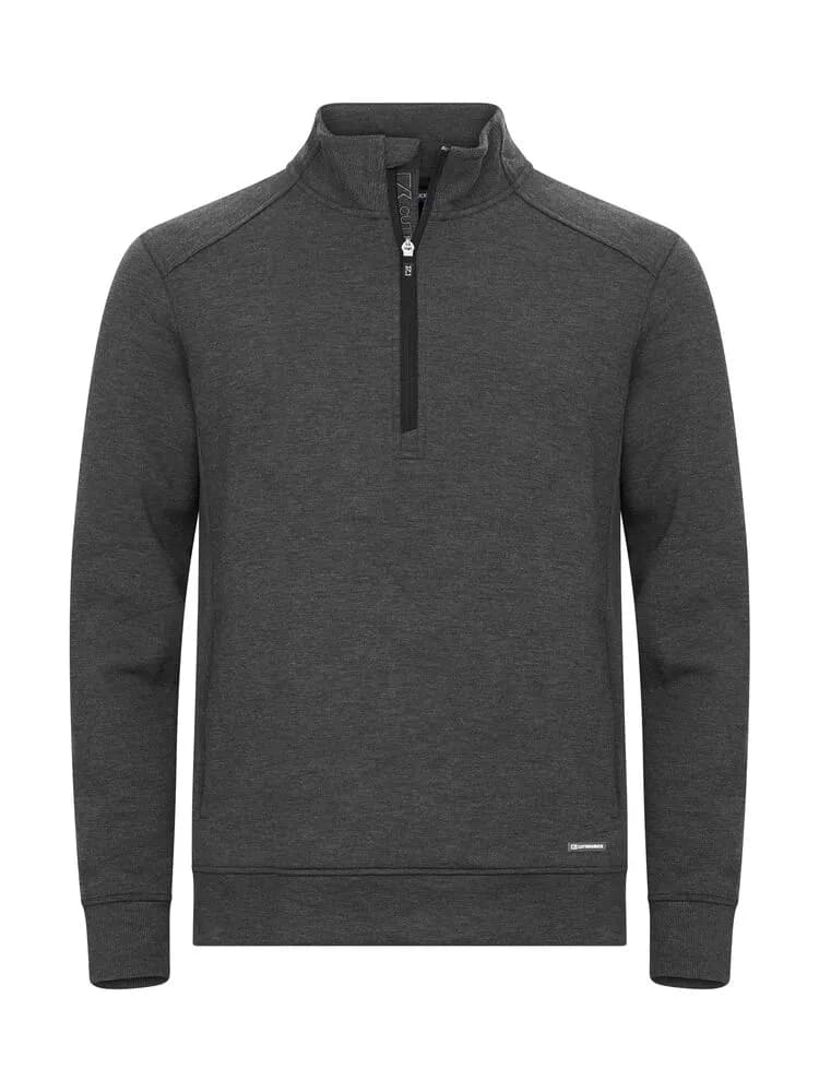 Pemberton Half Zip Men - Anthracite Melange