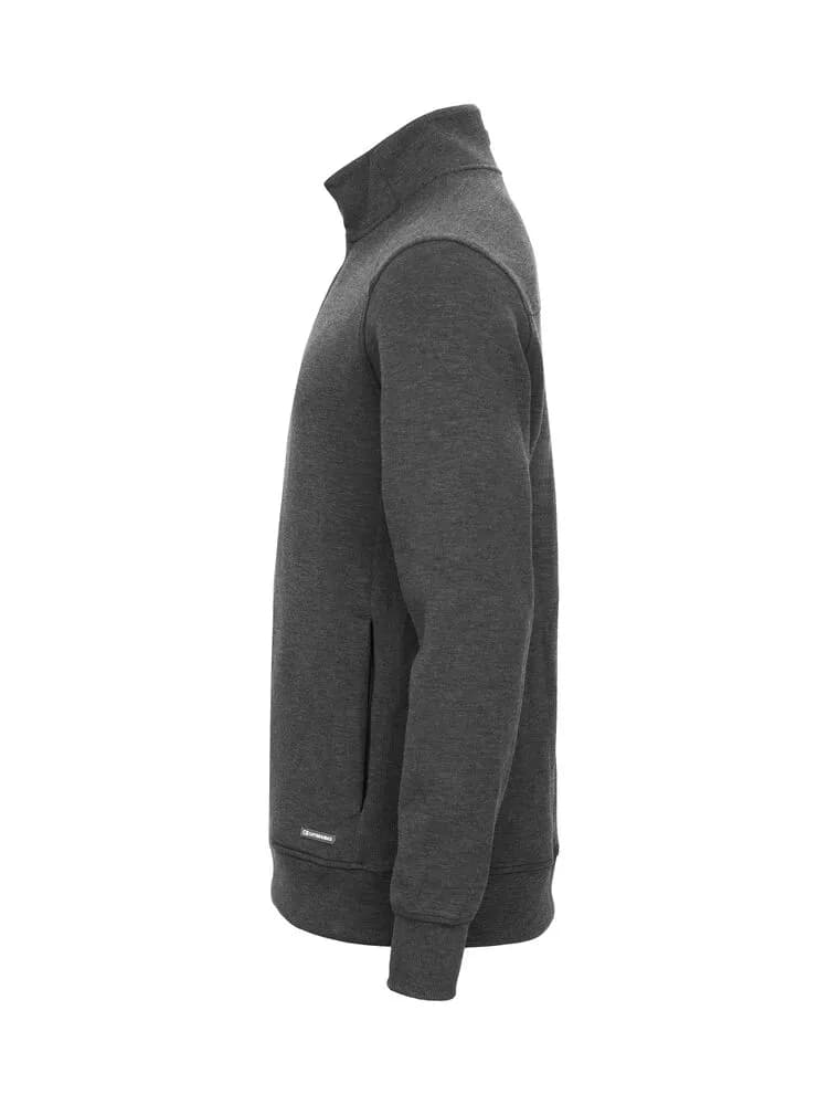 Pemberton Half Zip Men - Anthracite Melange