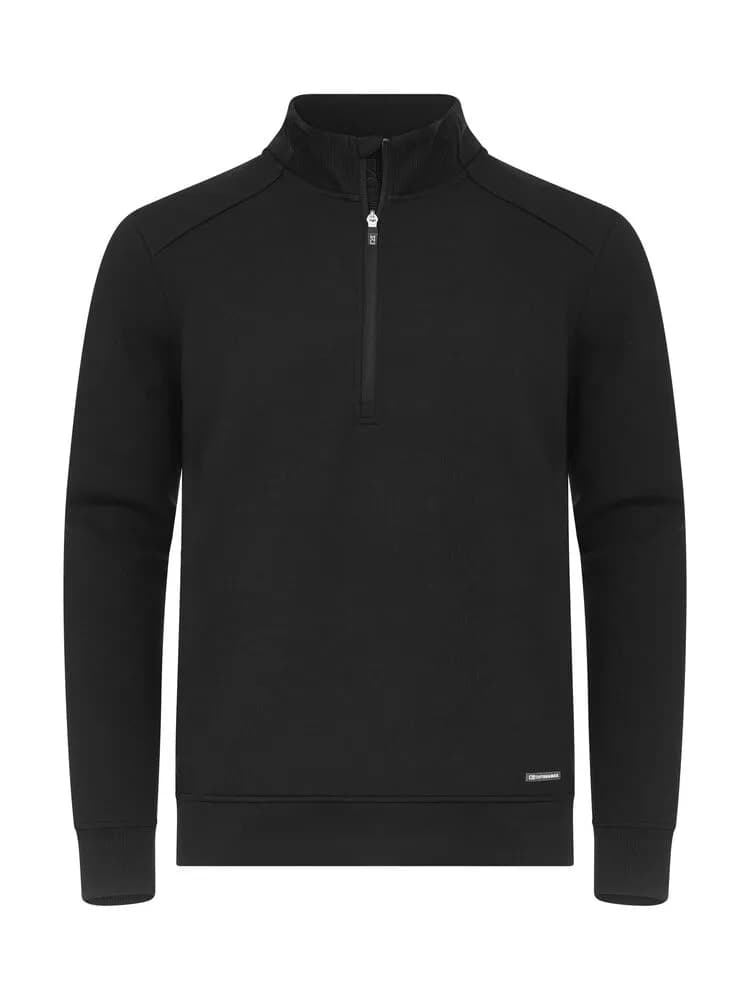 Pemberton Half Zip Men - Black