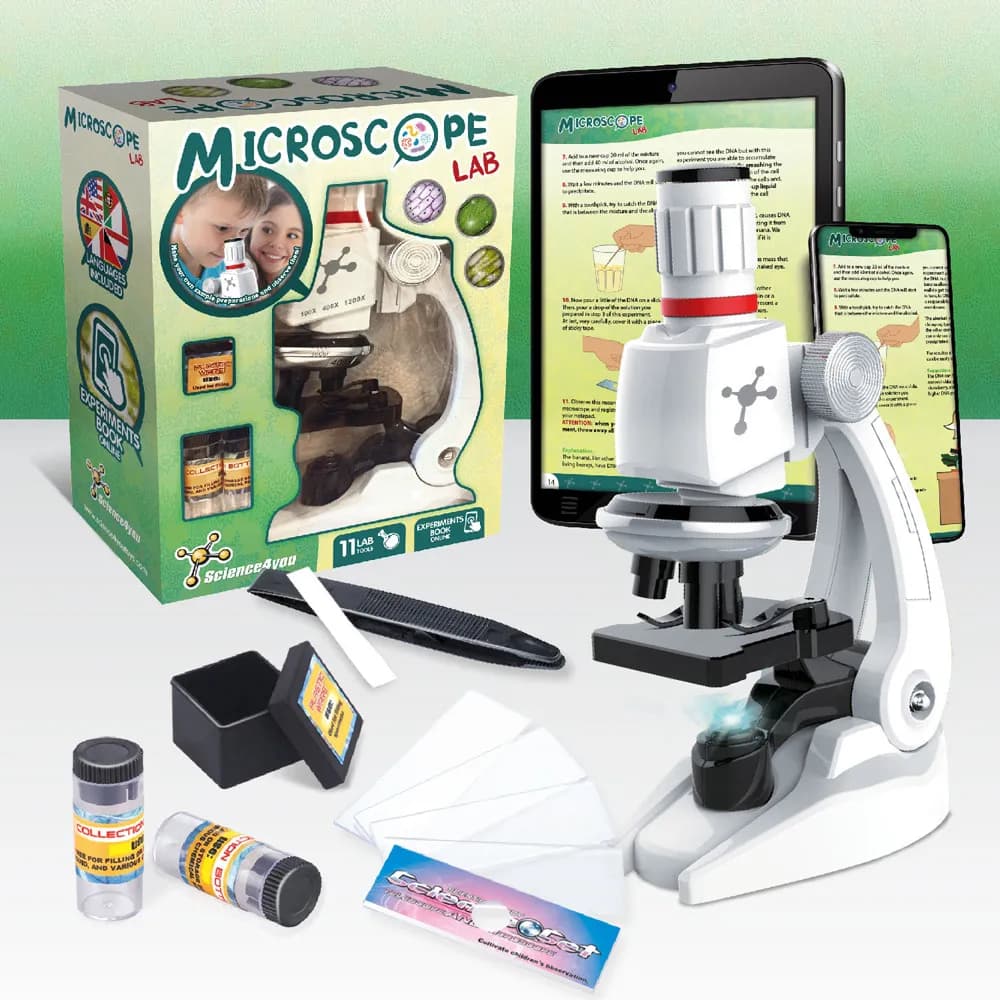 Lernspiel für Kinder - MICROSCOPE - Gemischt