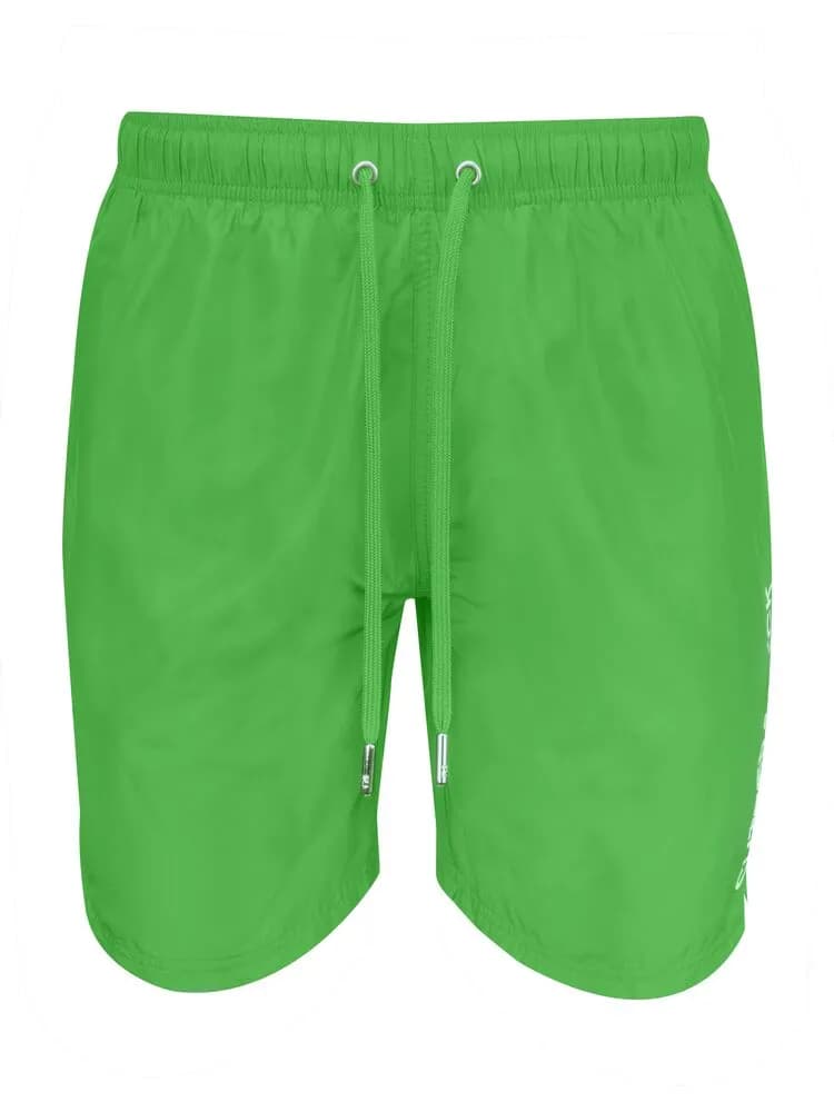 Surf Pines Swim Shorts - Lime Green