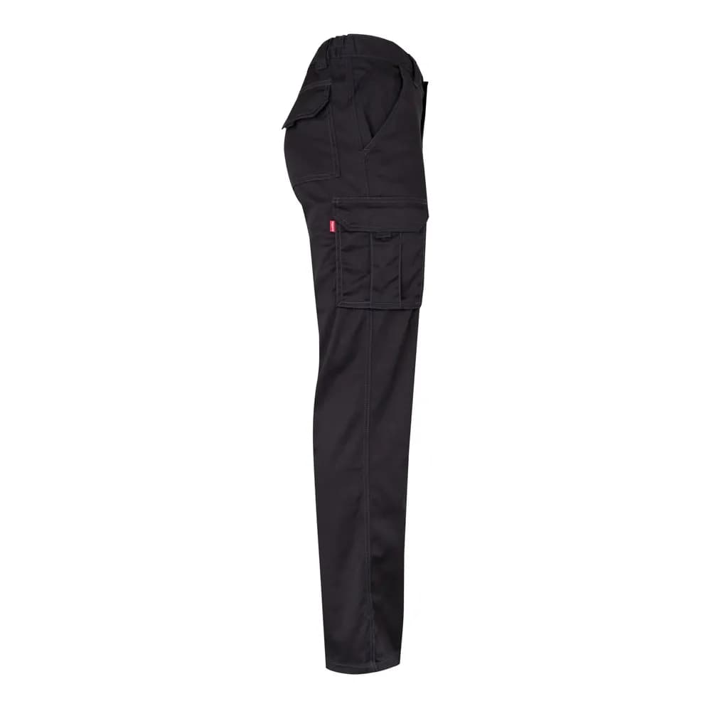 Multi-Pocket-Stretchhose (240 g/m²) aus Baumwolle (46 %), EME (38 %) und Polyester (16 %) - VL LUGH - Schwarz