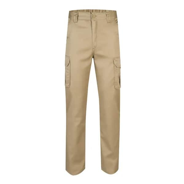 Multitaschen-Stretchhose (290 g/m²) aus Baumwolle (46 %), EME (38 %) und Polyester (16 %) - VL PAN - Naturhell