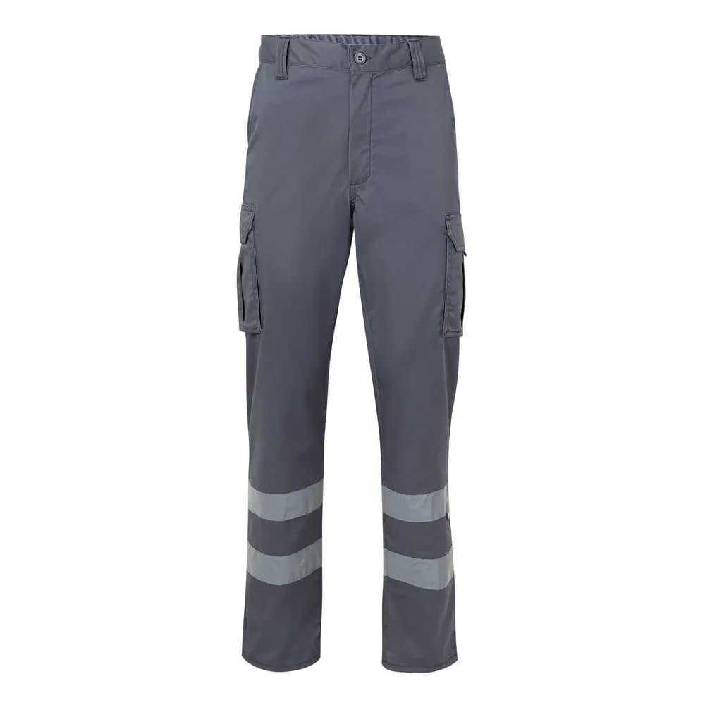 Multitaschen-Stretchhose (240 g/m²), aus Baumwolle (46 %), EME (38 %) und Polyester (16 %) - VL DIONYSUS - Grau