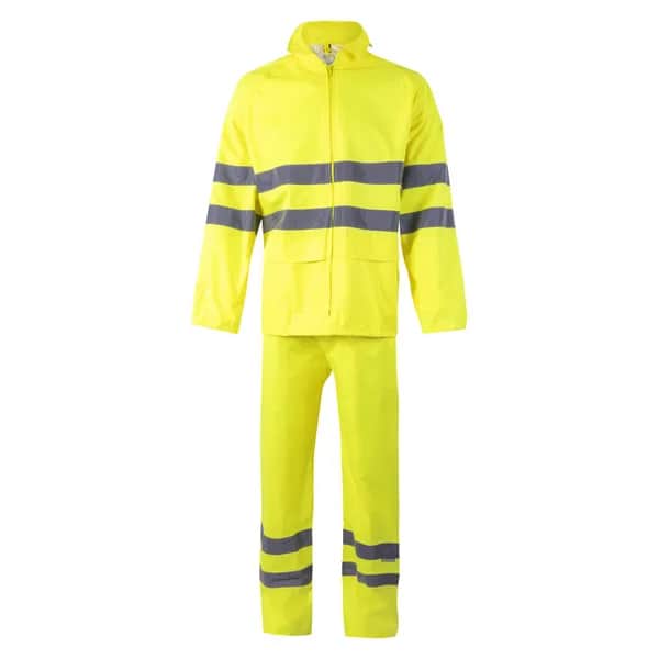 Regenanzug (130g/m²), aus Polyester (100%) mit PU-Beschichtung - VL VENUS - Gelb Hexachrome