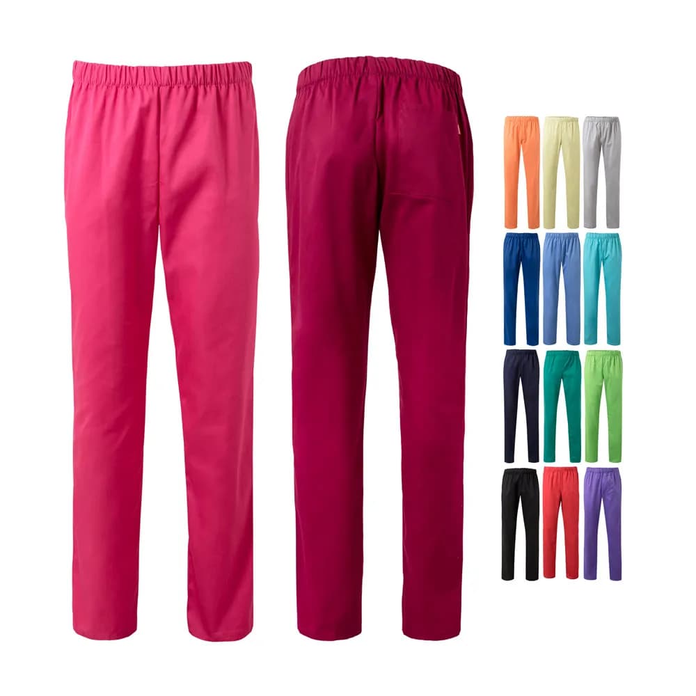 Hosen aus Twill (190g/m²), aus Baumwolle (35%) und Polyester (65%) - VL APHRODITE - Rosa