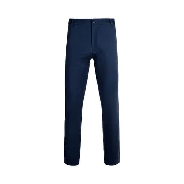 Unisex Stretch-Chinohose (260g/m²), aus Baumwolle (98%) und Elastan (2%) - VL VISHNU - Dunkelblau