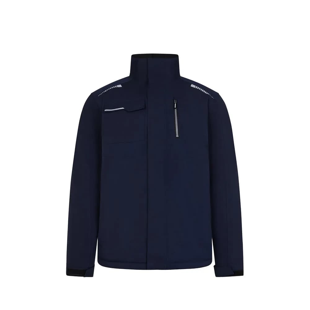 Gepolsterte Jacke (180 g/m²), aus recyceltem Polyester (50 %) und Polyester (50 %) - VL NYX - Dunkelblau