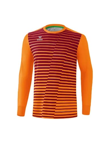 Torwarttrikot Pro - Kinder - neon orange/bordeaux