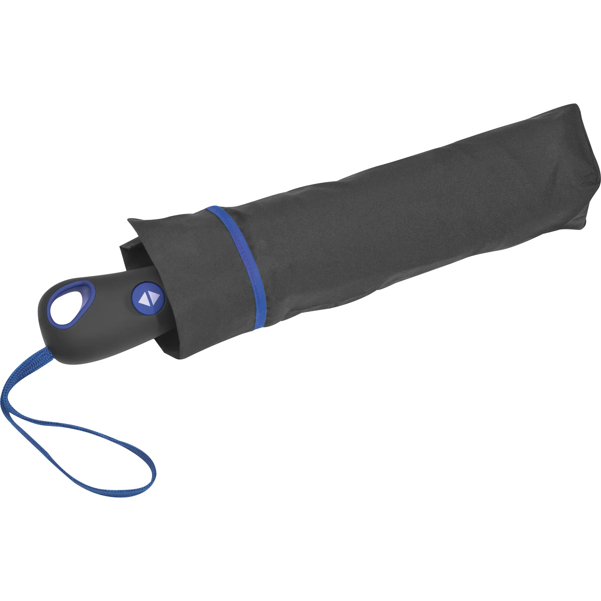 Taschenschirm aus Pongee BARTOLOME - blau