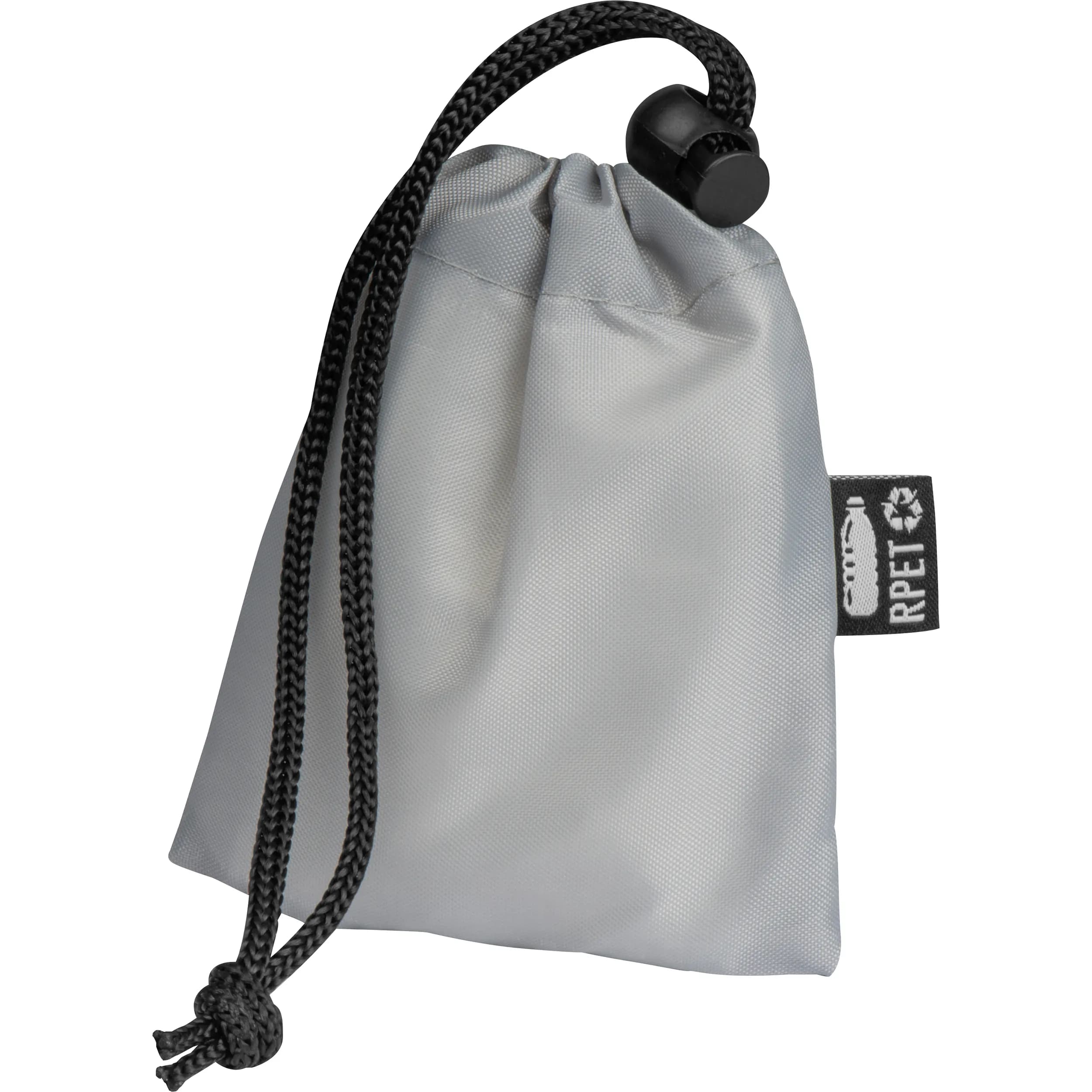 Regenponcho mit Etui aus RPET GEORG - grau